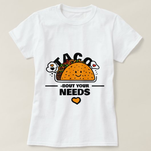 ニーズTシャツのタッコ Tシャツ (デザイン正面)