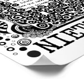 ニーチェによる奴隷またはTYRANT哲学引用文 ポスター (角)