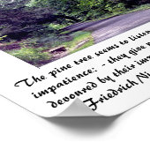 ニーチェの森 – ポスター (角)