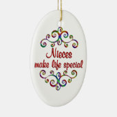 ニーチェは人生を特別なものにする セラミックオーナメント (右)