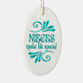 ニーチェは人生を特別なものにする セラミックオーナメント (右)