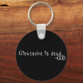 ニーチェは死んでいる – 神 キーホルダー (正面)
