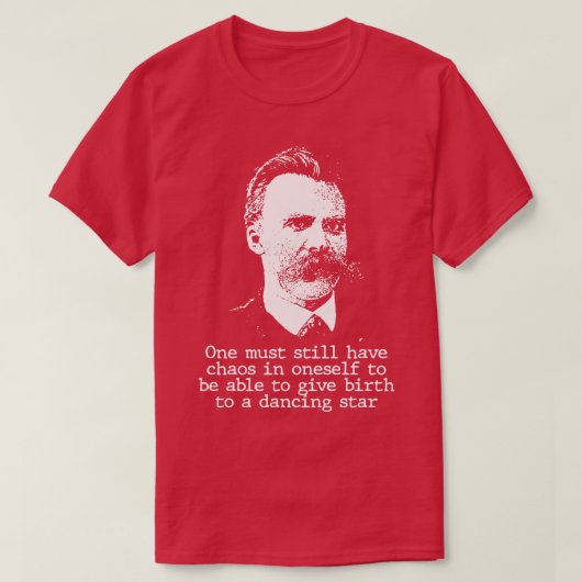 ニーチェミームニーチェ Tシャツ (デザイン正面)