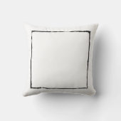 ニーチェ引用文乱雑タイプライター肯定 クッション (裏面)