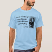 ニーチェ引用文1b tシャツ (正面)