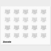 ニーチェ引用文2a ラウンドシール (シート)