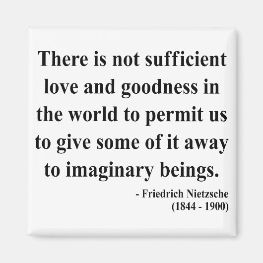 ニーチェ引用文7a マグネット (正面)