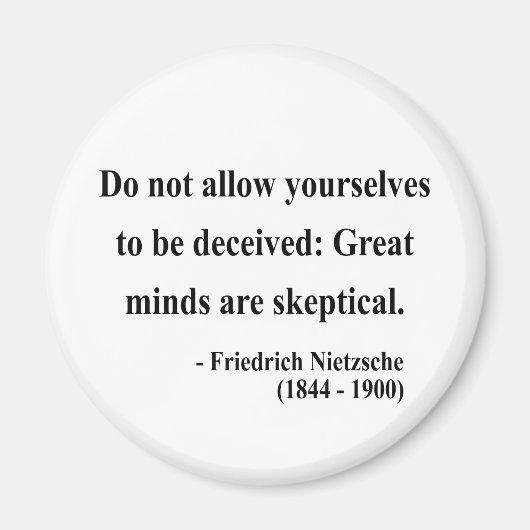 ニーチェ引用文9a マグネット (正面)