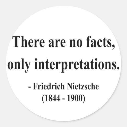 ニーチェ引用文9a ラウンドシール (正面)