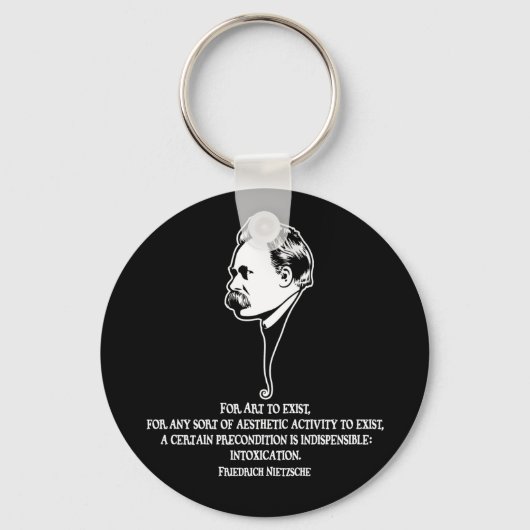 ニーチェ・アート1-DKT キーホルダー (正面)