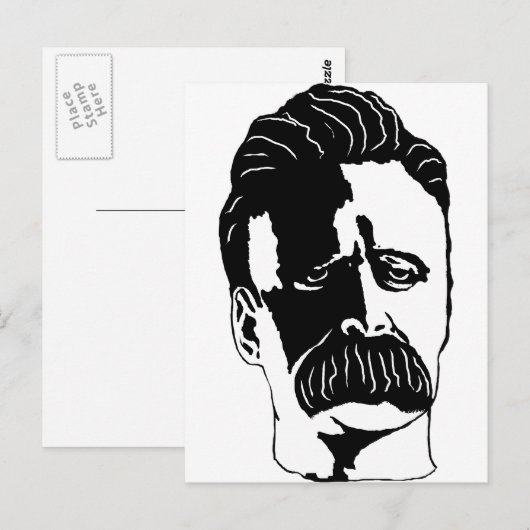 ニーチェ ポストカード (正面/裏面)