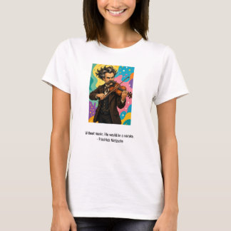 ニーチェ ミュージックTシャツ Tシャツ