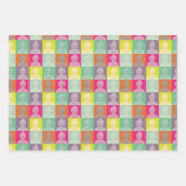 ニーチェ – 三デザイン ラッピングペーパーシート (正面)