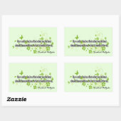 ニーチェ 長方形シール (シート)