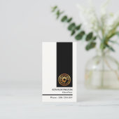 ニート·クスタイリッシュリーン·ミニマモダンリスト·運転手 名刺 (スタンド正面)