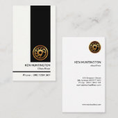 ニート·クスタイリッシュリーン·ミニマモダンリスト·運転手 名刺 (正面/裏面)