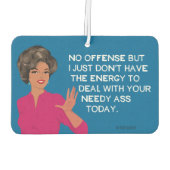 ニードイ！... おもしろい- カーエアーフレッシュナー (裏面)