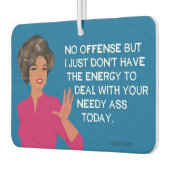 ニードイ！... おもしろい- カーエアーフレッシュナー (左)