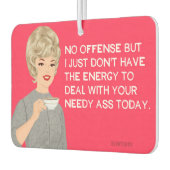 ニードイ！... おもしろい- カーエアーフレッシュナー (左)