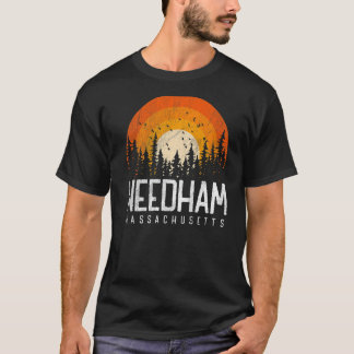 ニードハムマサチューセッツ州MAヴィンテージ80s 90sレトロ Tシャツ