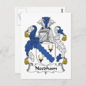 ニードハム家紋 ポストカード (正面/裏面)