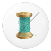 ニードルおよびスレッド裁縫供給 セラミックノブ (正面)