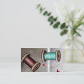 ニードルスプールオートクチュール名刺の調整 名刺 (スタンド正面)