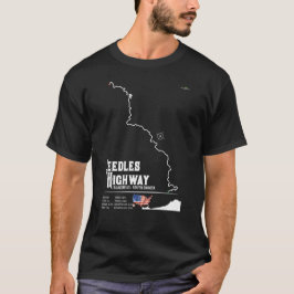 ニードルス・ハイウェイ US87 アメリカ サウスダコタ州 ブラックヒルズ 03 Tシャツ