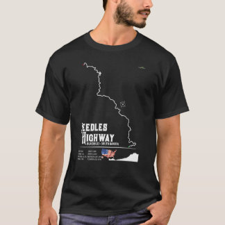 ニードルス・ハイウェイ US87 アメリカ サウスダコタ州 ブラックヒルズ 03 Tシャツ