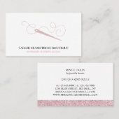 ニードルテーラーシー応力の変更 名刺 (正面/裏面)