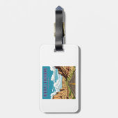 ニードルハイウェイサウスダコタの風景 ラゲッジタグ (裏面縦)