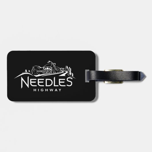 ニードルハイウェイサウスダコタバイク ラゲッジタグ (裏面横)