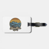 ニードルハイウェイサウスダコタレトロ ラゲッジタグ (裏面横)