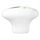 ニードル付き緑の糸裁縫ルームのデコ セラミックノブ (側面)