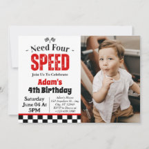 ニード・フォー・スピード坊や 4歳の誕生日パーティー
