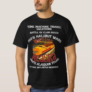 ニーナのタイムマシントラベルアラスカバケーション Tシャツ