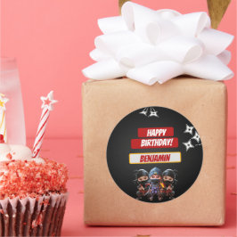 ニーナ誕生日 ラウンドシール