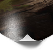 ニーブリー – 青いリス フォトプリント            (角)