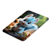 ニーブリー – 青いリス マグネット (左側)