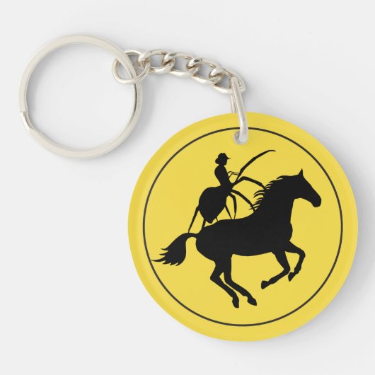 ニーモニックを使用したSPIDO PONA名詞 キーホルダー (正面)