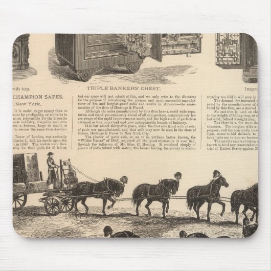 ニーリングの特許チャンピオンセーフ マウスパッド (正面)