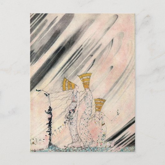 ニールセンの太陽の東と月の西 ポストカード (正面)