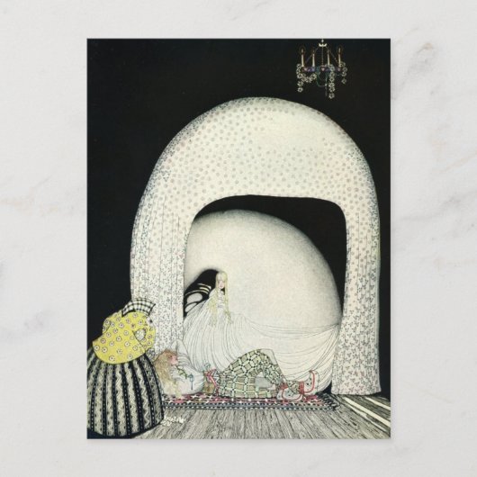 ニールセンの太陽の東と月の西 ポストカード (正面)