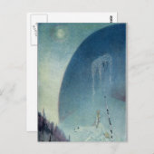 ニールセンの太陽の東と月の西： ポストカード (正面/裏面)