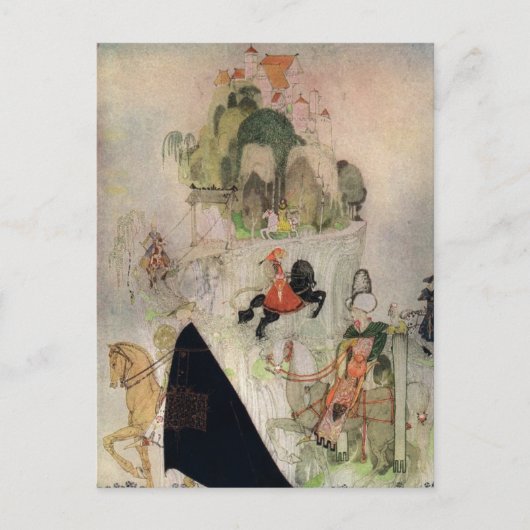 ニールセンの太陽の東と月の西 ポストカード (正面)