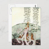 ニールセンの太陽の東と月の西 ポストカード (正面/裏面)