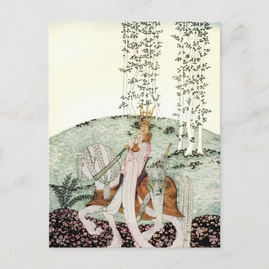 ニールセンの太陽の東と月の西 ポストカード (正面)