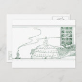 ニールセンの粉末とクリノリン ポストカード (正面/裏面)