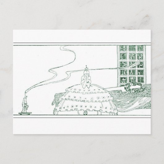 ニールセンの粉末とクリノリン ポストカード (正面)