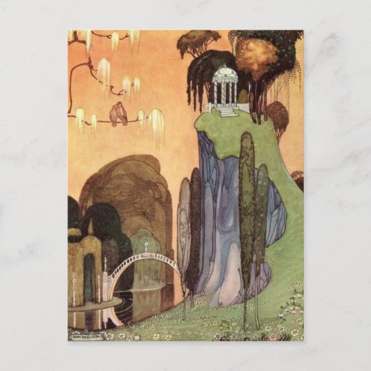 ニールセンの粉末とクリノリン ポストカード (正面)